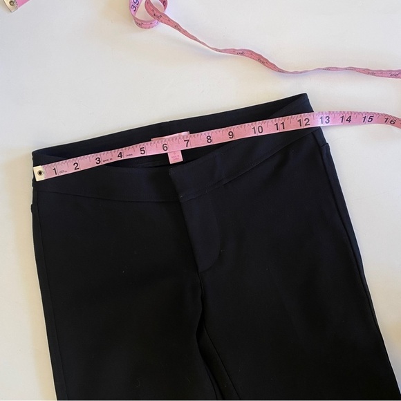 Lilly Pulitzer || Ponte Knit Work Travel Dress Pants Black 0 - Picture 6 of 7